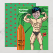 50e Verjaardag 💪🤣 Mannen Grappige Bodybuilder Sp Kaart (Voorkant / Achterkant)