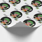 50e verjaardag Mannen nieuwe funny clown epic Amaz Cadeaupapier (Hoek)