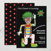 50e verjaardag Mannen nieuwe funny clown epic Amaz Kaart (Voorkant / Achterkant)