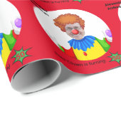 50e verjaardag Mannen nieuwe grappige gele kast ep Cadeaupapier (Rol Hoek)