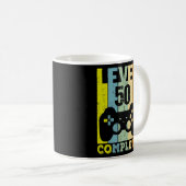 50e verjaardag Mannen op 50 jaar 1972 Fun Koffiemok (Voorkant rechts)