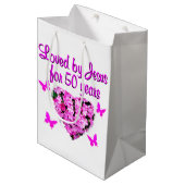 50E VERJAARDAG MEDIUM CADEAUZAKJE (Voorkant Gekanteld)