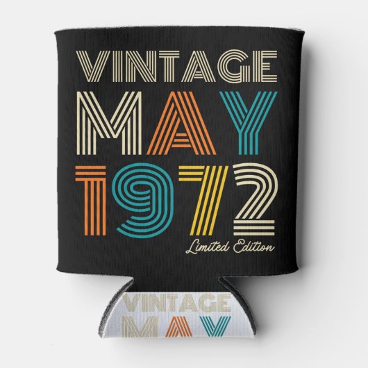 50e verjaardag  mei 1972 Limited Edition Blikjeskoeler (Voorkant)