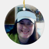 50e verjaardag met Confetti zwart Keramisch Ornament (Achterkant)