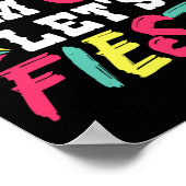 50e verjaardag Mexicaanse partij Ik ben 50 Let's F Poster (Hoek)