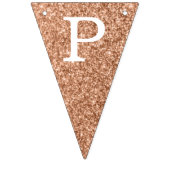 50e verjaardag Moderne Gold & Blue | 50 Vlaggetjes (Derde vlag)