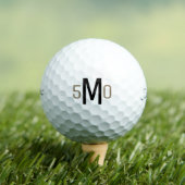 50e verjaardag Monogram II Titleist Pro V1 Golfballen (Insitu Shirt)