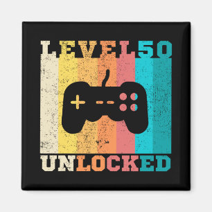 50e verjaardag Niveau 50 geopend Magneet