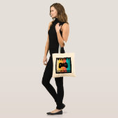 50e verjaardag Niveau 50 geopend Tote Bag (Voorkant (model))
