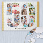 50e verjaardag nummer 50 Aangepaste foto-Collage Legpuzzel<br><div class="desc">Creëer uw eigen foto-puzzel voor een unieke 50e verjaardagscadeau. Terwijl 16 douanefoto's, kan de fotopuzzel verder met een naam en een geboortedatum worden gepersonaliseerd. Het nummer 50 fotocollage heeft een verscheidenheid aan landschaps-, vierkant- en portretfoto's, die u veel flexibiliteit bieden bij het plaatsen van uw favoriete foto's. Fotopuzzels zijn geweldig...</div>