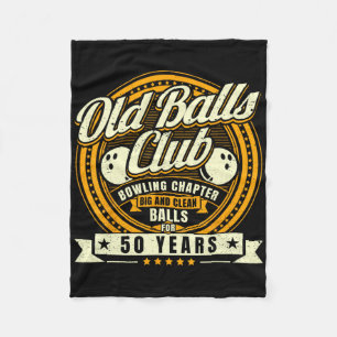 50e verjaardag Old Bylls Club 50 jaar Bylls Bowlin Fleece Deken
