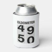 50e verjaardag Oldometer Blikjeskoeler (Blikje Voorkant)