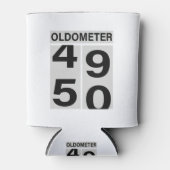50e verjaardag Oldometer Blikjeskoeler (Voorkant)
