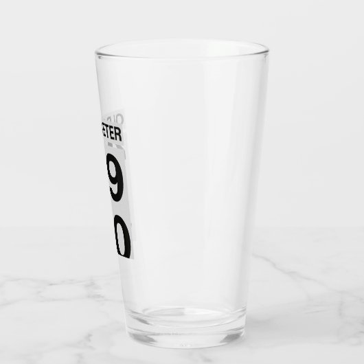50e verjaardag Oldometer Glass Glas (Links)