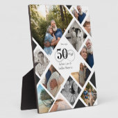 50e verjaardag Oneindige Liefde Foto Collage Cadea Fotoplaat (Zijkant)
