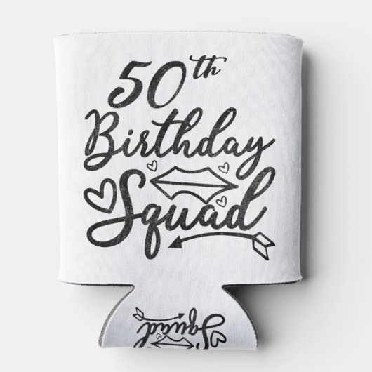 50e verjaardag op het Plein van de Hemelse Vrede o Blikjeskoeler (Achterkant)