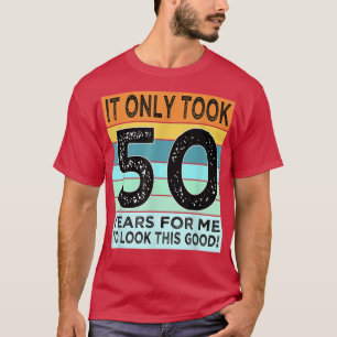 50e verjaardag overhemden voor vrouwen van 50 jaar t-shirt