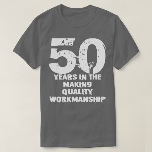 50e verjaardag pa opa t-shirt (Design voorkant)