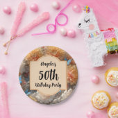 50e verjaardag papieren bordje (Feest)