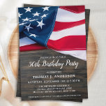 50e verjaardag Patriottische Amerikaanse vlag Kaart<br><div class="desc">Uitnodigingen van Amerikaanse vlaggen-Birthday-partij. Nodig vrienden en familie uit voor de viering van je patriottische verjaardag met deze moderne Amerikaanse vlaggenuitnodigingen. Pas deze Amerikaanse vlaguitnodiging met uw gebeurtenis, naam, en partijdetails aan. Bekijk ons collectie voor overeenkomende patriottische verjaardagsgeschenken, feestelijke gunsten en benodigdheden. COPYRIGHT © 2021 Judy Burrows, Black Dog Art...</div>
