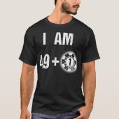 50e verjaardag Poker 50 jaar poker Player Gift  T-shirt (Voorkant)