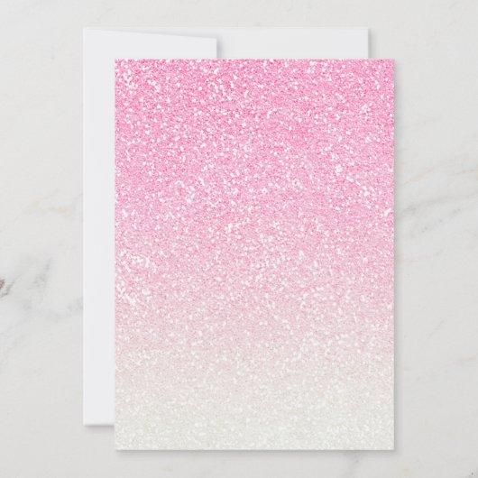 50e verjaardag Poodle Rok-Fabulous 50s Glitter Kaart (Achterkant)