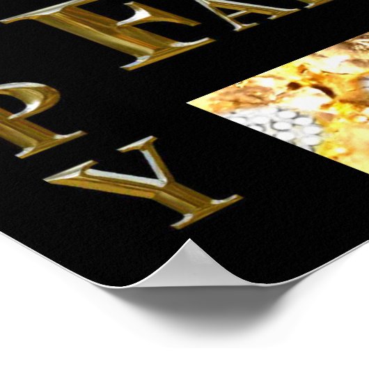 50e verjaardag poster (Hoek)