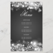 50e verjaardag Programma Glam Licht Silver met Men (Achterkant)