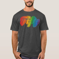 50e verjaardag Rainbow  80s Style Gay Gift