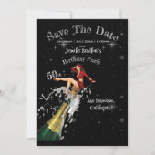 50e verjaardag - Save the date Kaart (Voorkant)