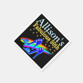 50E VERJAARDAG SCHOENLIEFHEBBER PERSONALISEREN FEE SERVETTEN (Hoek)