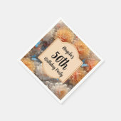 50e verjaardag servet (Hoek)