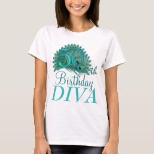 50e verjaardag Shirten van Diva T-shirt
