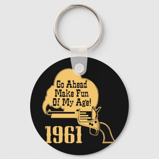 50e verjaardag sleutelhanger (Voorkant)