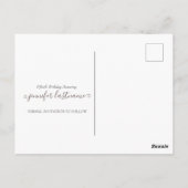 50e verjaardag Sparen de Uitnodiging van de Datum (Achterkant)