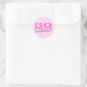 50e verjaardag stickers | 50 en fantastisch (Tas)