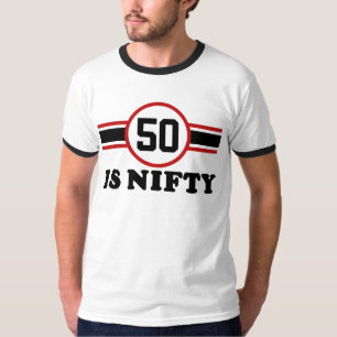 50e verjaardag t-shirt