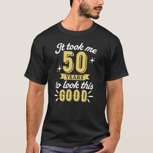 50e verjaardag t-shirt (Voorkant)
