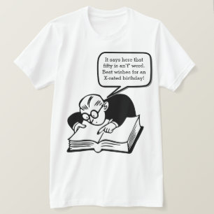 50e verjaardag t-shirt