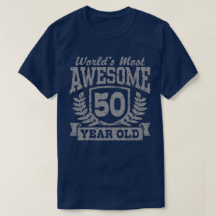 50e verjaardag t-shirt