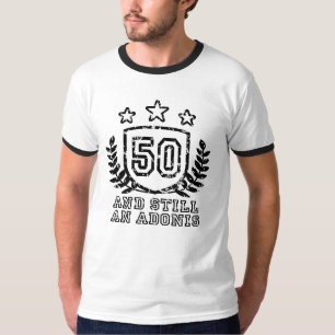 50e verjaardag t-shirt
