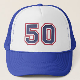 50e verjaardag Trucker Hat Pet