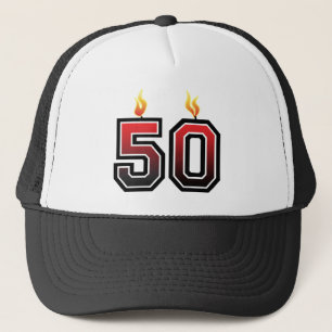 50e verjaardag trucker pet