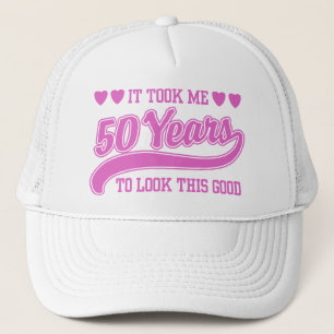 50e verjaardag trucker pet