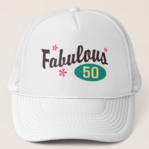 50e verjaardag trucker pet