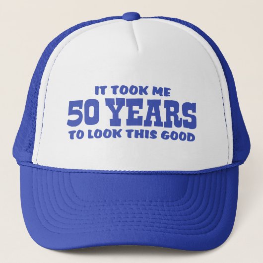 50e verjaardag trucker pet (Voorkant)