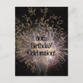 50e verjaardag uitnodiging Briefkaart (aanpassen) (Voorkant)