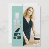 50e verjaardag uitnodiging foto geboren 1975 Uitno (Voorkant)