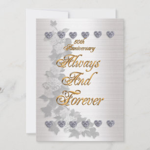 50e verjaardag uitnodiging van Victoriaans engelen