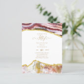 50e verjaardag Uitnodigingen Glitter Glamor (Staand voorkant)